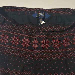 Polo Ralph Lauren Kids Leggings - Black and Red